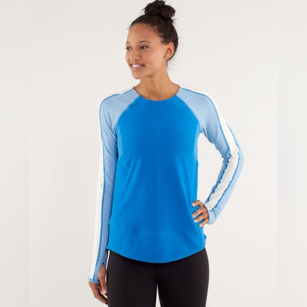 Lululemon women’s Run Bold In The Cold Top size 8 GUC